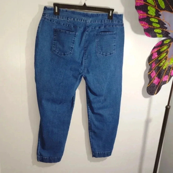 CLEARANCE Drapers & Damons Jeans Soft Stretch Denim Blue Comfy - Picture 3 of 12